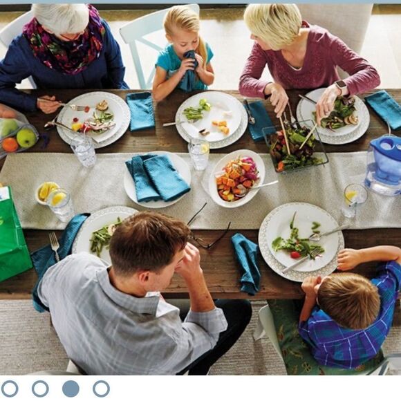 Norwex Napkins Set of 4 Teal NWT - Picture 3 of 10